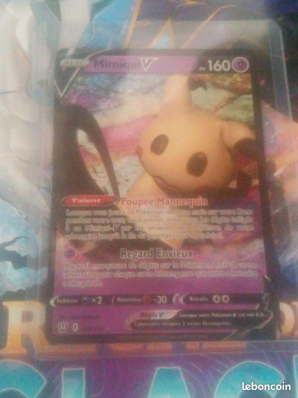 Carte pokémon mimiqui V (image 2)