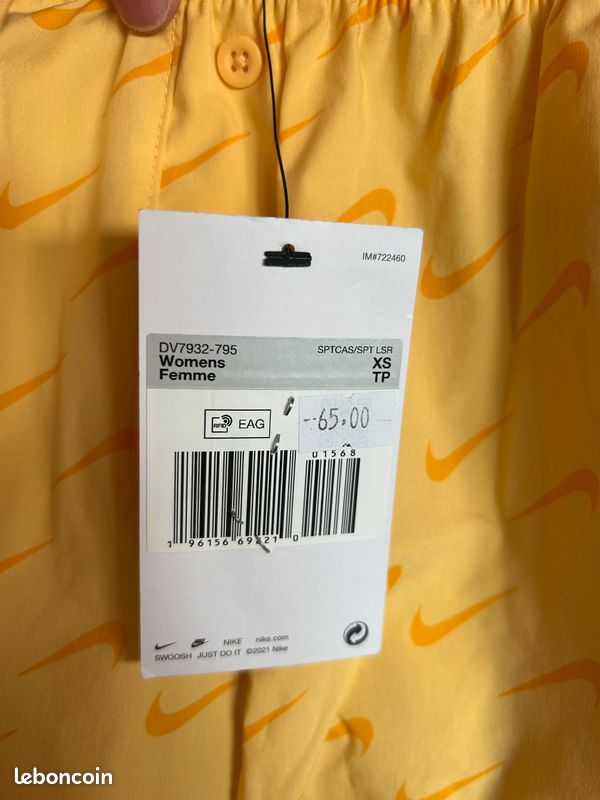 Short Nike taille XS (image 3)