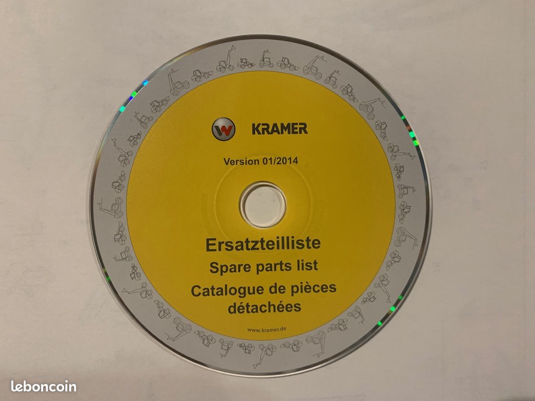 Catalogue pieces chargeuse kramer (image 1)