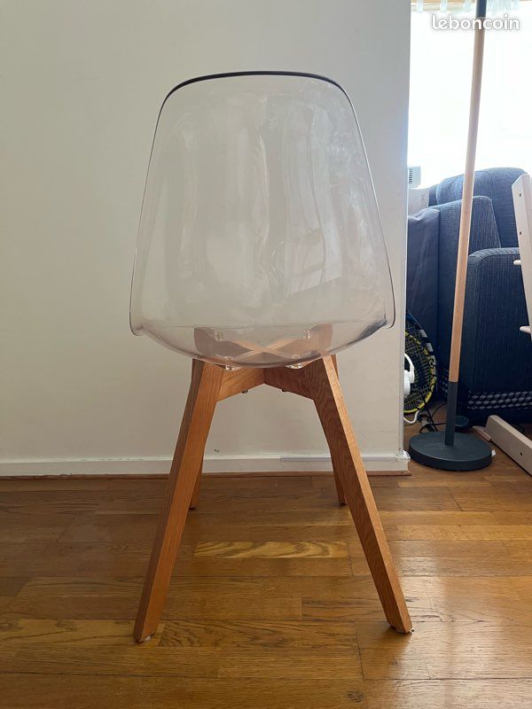 Chaise transparente Maisons du Monde (image 3)