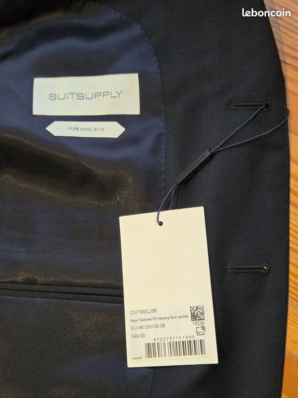 Veste Suitsupply Havanna 48 Neuf (image 2)