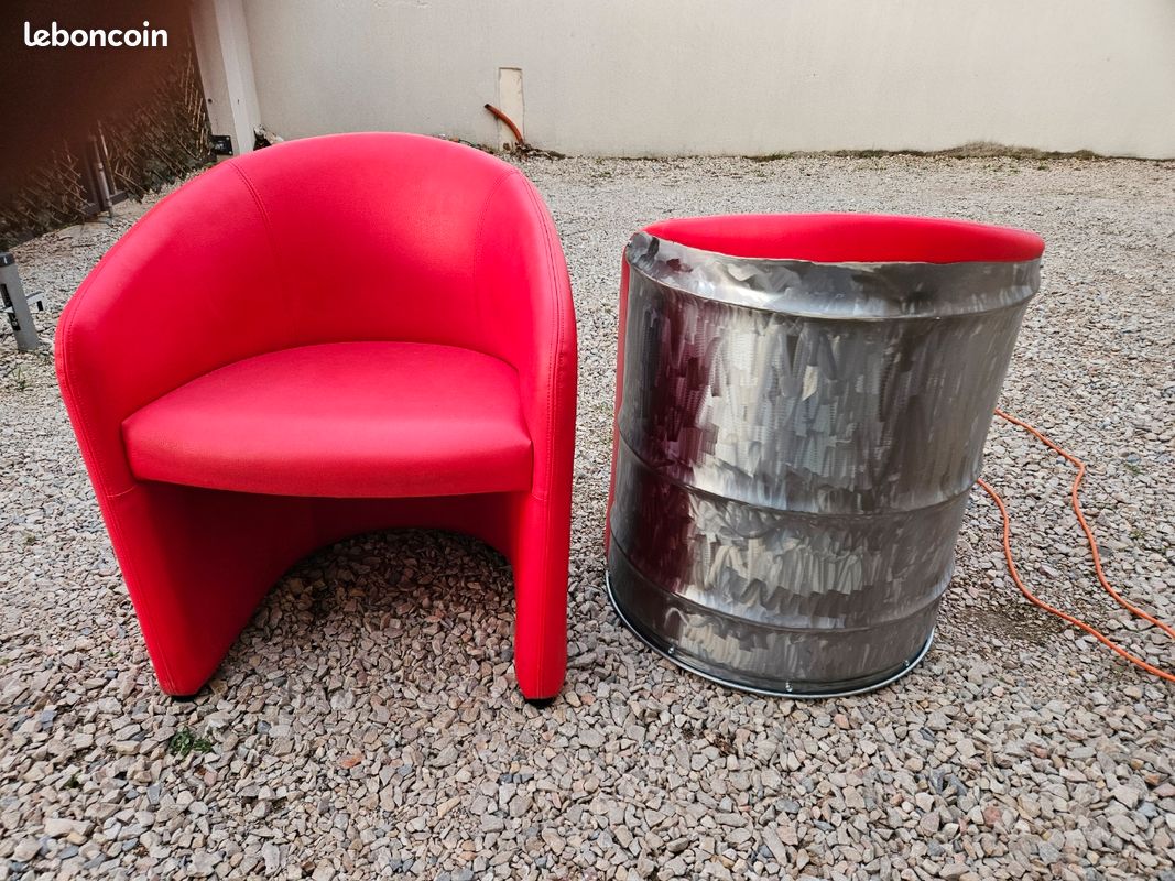 Fauteuils design industriel – Pièces uniques artisanales (image 3)