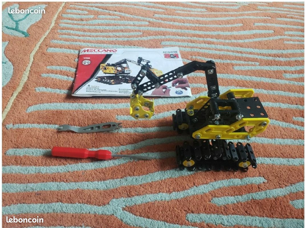 Meccano tracto-pelle Jeux Jouets