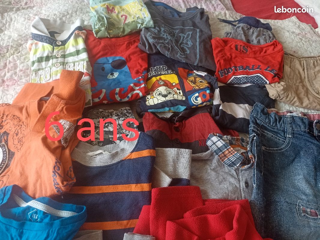 Des vêtements taille 6 ans, pour garçon (image 3)