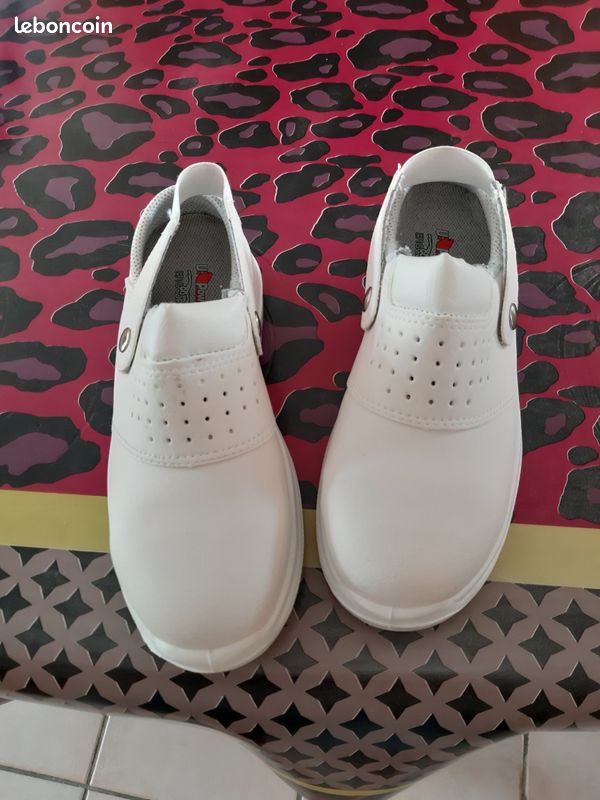 Sabot de sécurité blanc (image 2)
