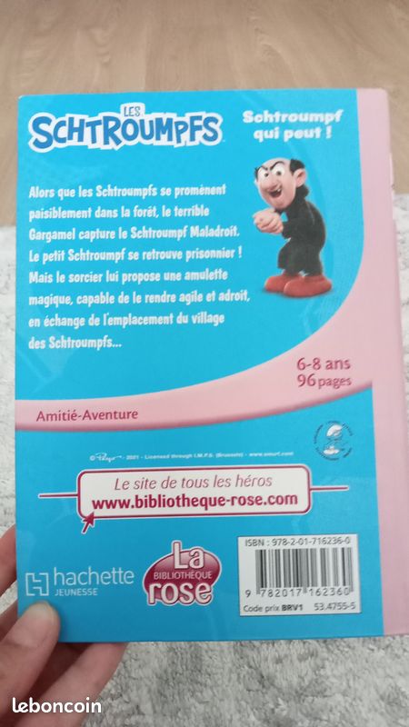Livre les Schtroumpfs (image 3)