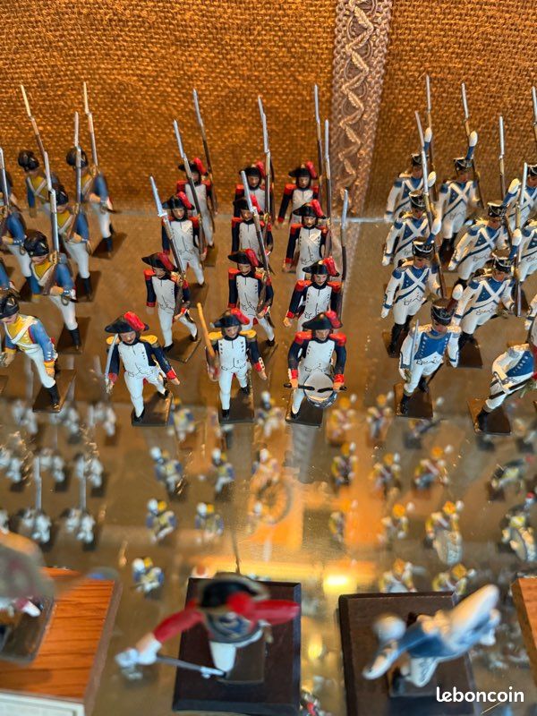 Lot De 5 Soldats De Plomb CBG Mignot – Cavalerie Française Première Guerre