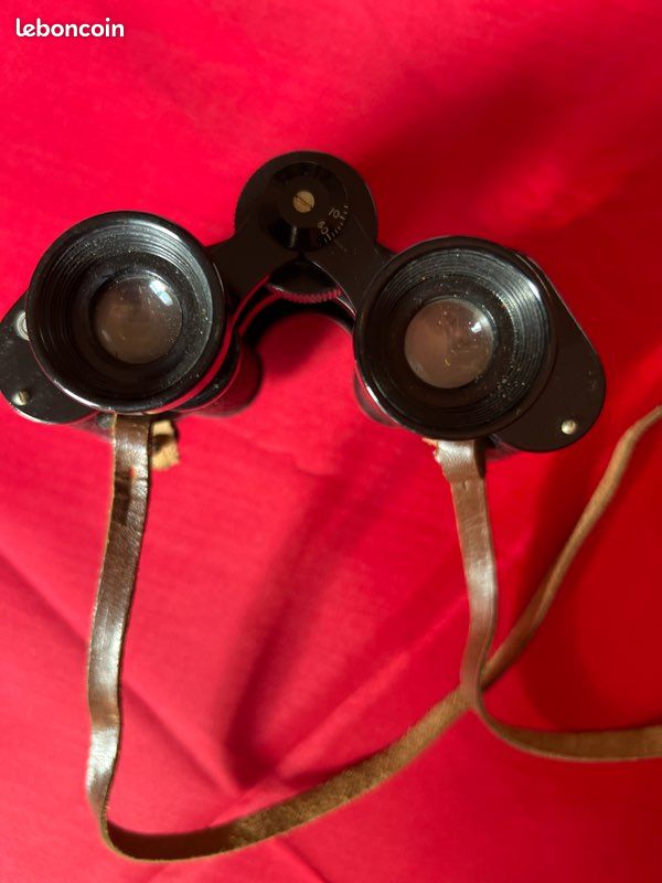 Jumelles Anciennes H.V. Clement Paris - 8x25, Vintage Optique Française