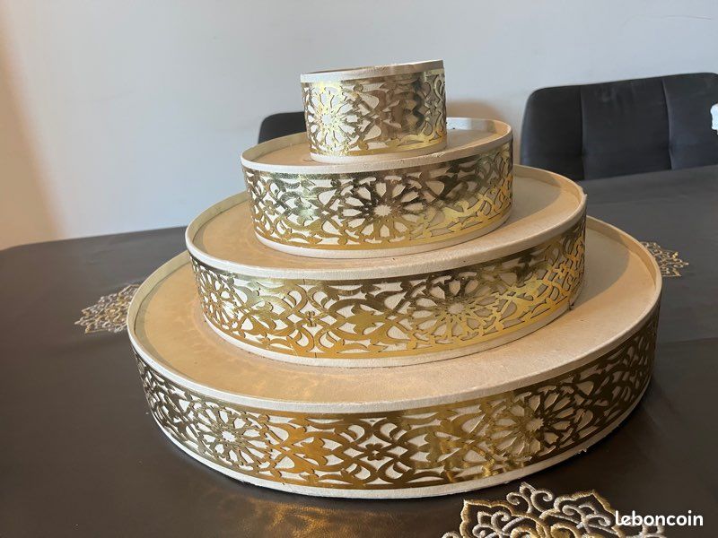 Présentoir dragées, gâteaux et fruits secs (image 1)