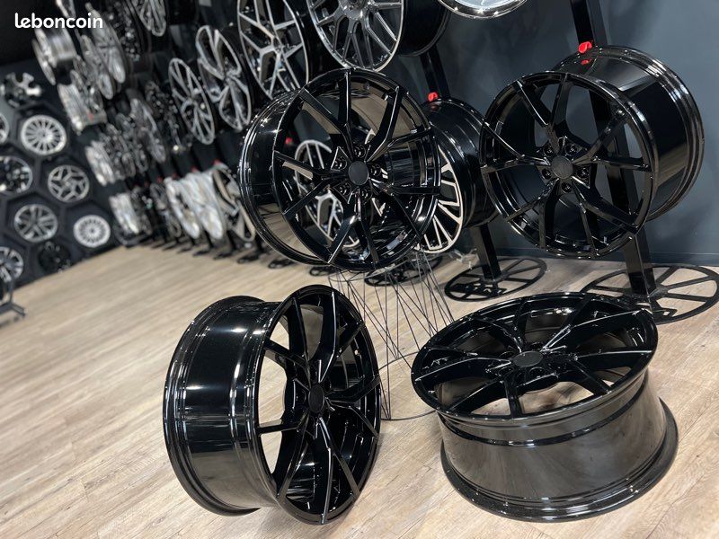 Jantes aluminium 18" et 19" – entraxe 5x112 – compatibles vag : golf, touran, tiguan, bora, scirocco, passat (image 5)