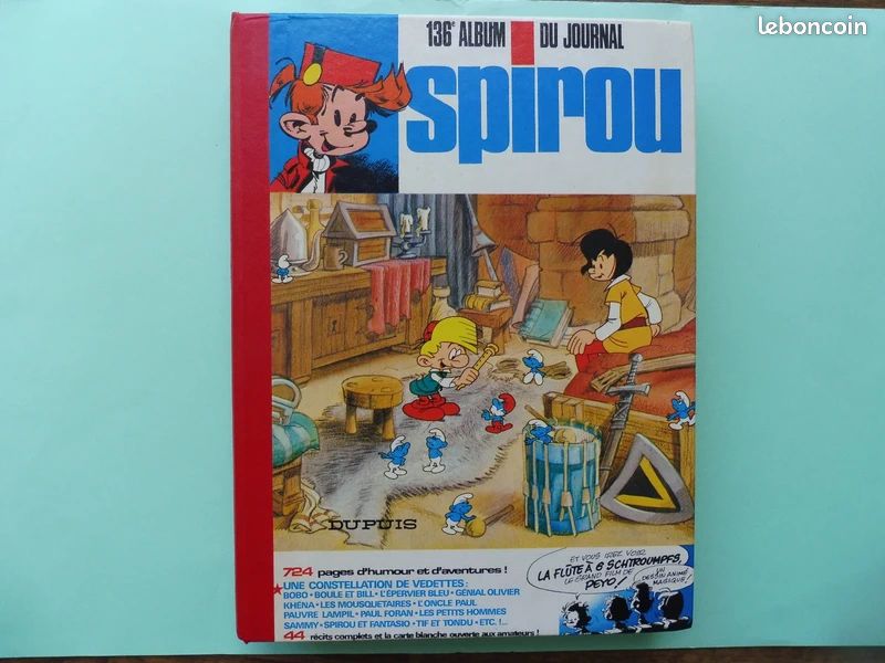 136ème Album Du Journal Spirou 1975 (image 1)