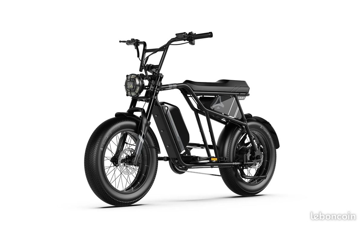 Promo A-Spadz Cavet Air Vélo Électrique Neuf Fat Bike 250W – Autonomie 100 km – Tout-Terrain (image 2)
