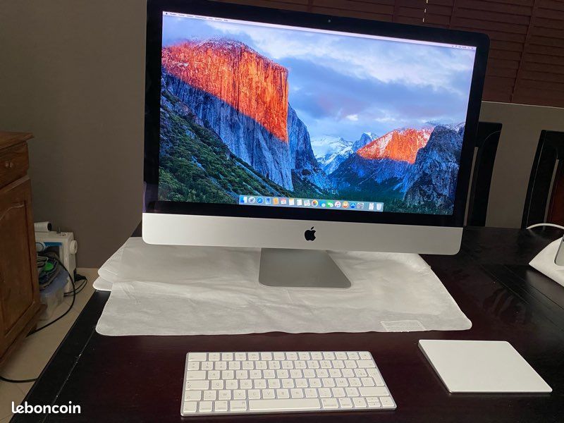 Apple IMac 27 Pouces Fin 2013 – Core I5, 16 Go RAM, 1 To, Catalina