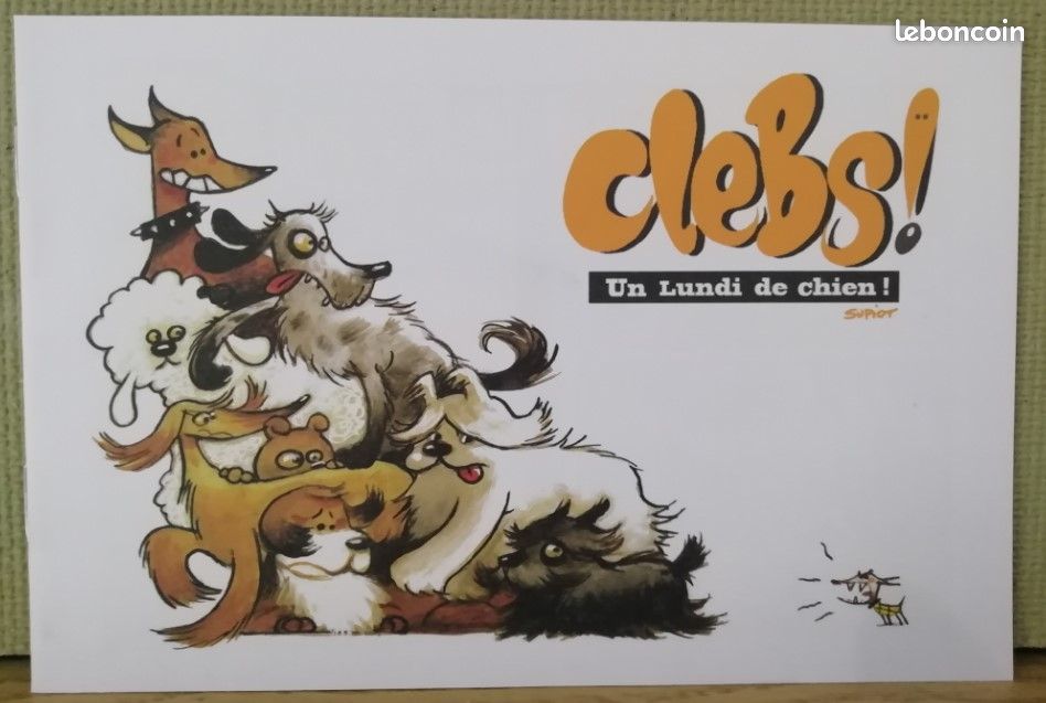 BD CLEBS par OLIVIER SUPIOT - SUPPLEMENT SPIROU MAG 2019 - NEUF (image 1)