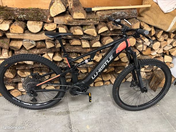 Whistle Vtt Taille 40 VTTAE Whistle S-Rush 720Wh 12v Black Matt