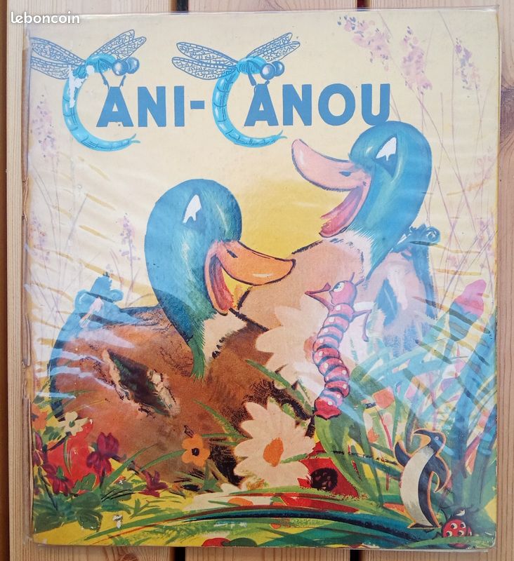 Cani-Canou - Éditions G.P. 1951 - Texte et images R. Briel - Livre jeunesse ancien / vintage / de collection (image 1)