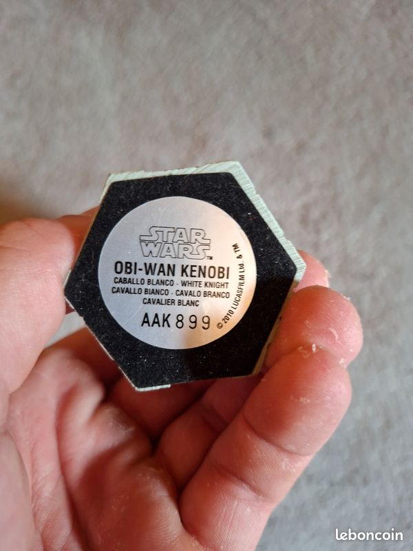 Pièce d'échec Ben Kenobi, cavalier blanc (image 3)
