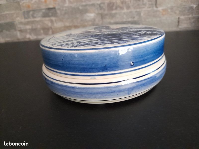 Jolie boite ancienne Delft bleue Made in Holland (image 2)