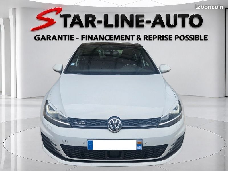 Volkswagen Golf VII 7 GTD 2.0 TDI 184 DSG6 5P Magnifique GAR 1 AN 2 (image 2)