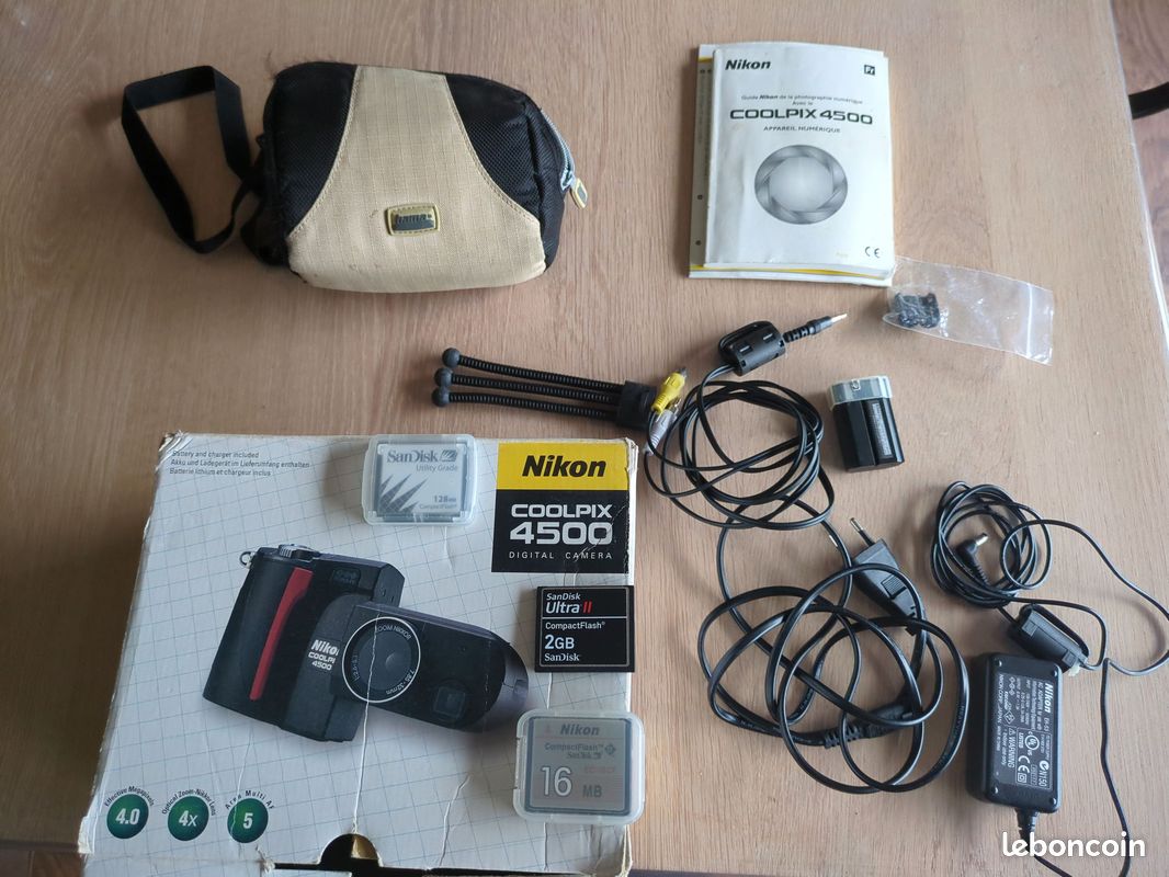 Nikon Coolpix 4500 adatlap, vélemények