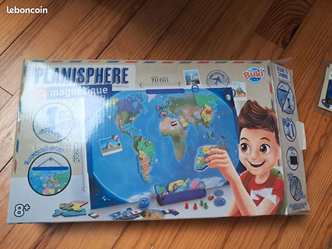 Planisphere magnetique Buki - Jeux & Jouets