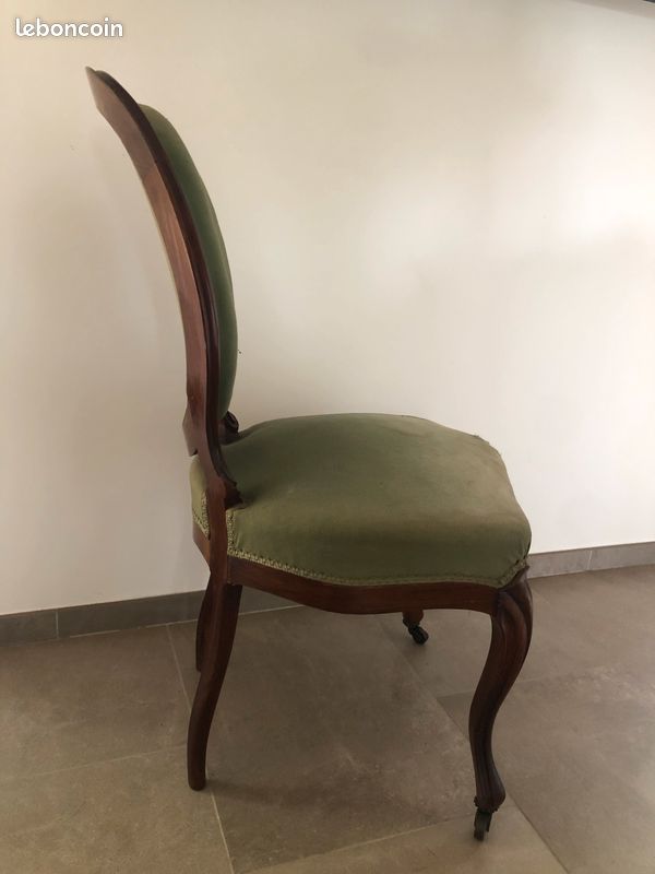 Chaise médaillon verte (image 4)