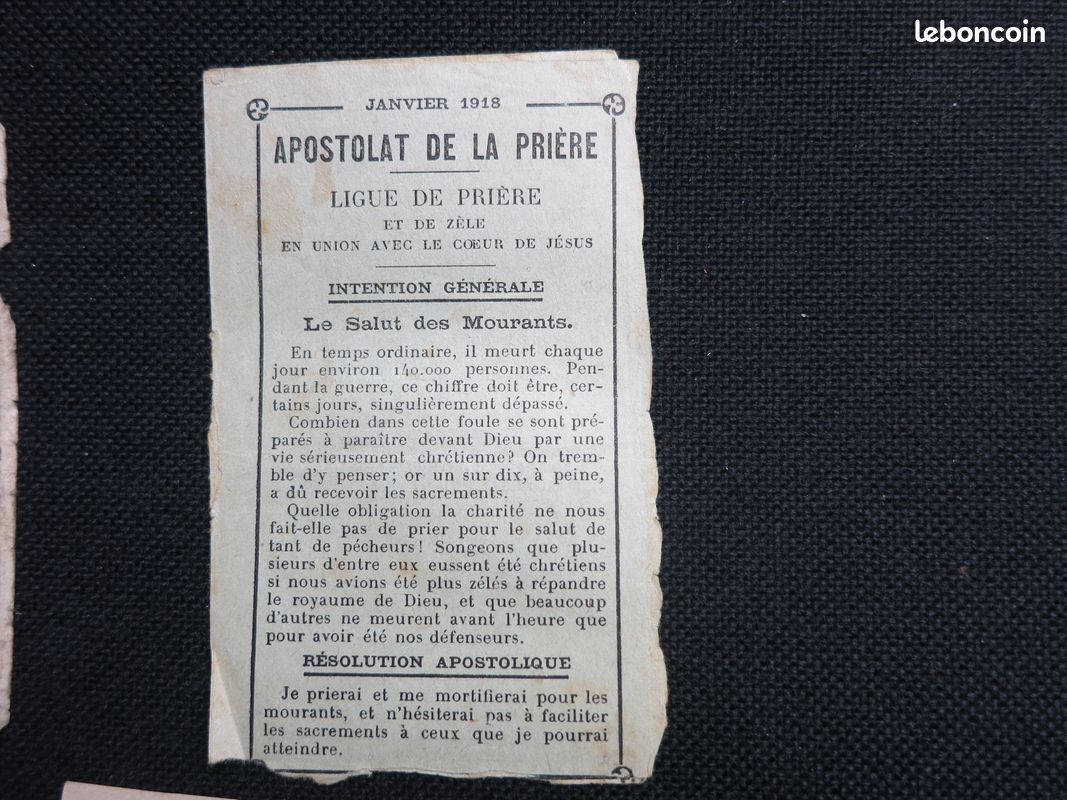 Images Pieuses. Prières (image 3)