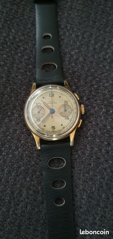 Montre chronographe suisse année 1940 (image 4)
