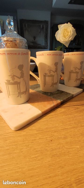 Lot de 3 tasses chocolat (image 1)