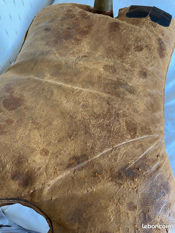 Selle de chameau marocaine - coussin à rénover (image 4)