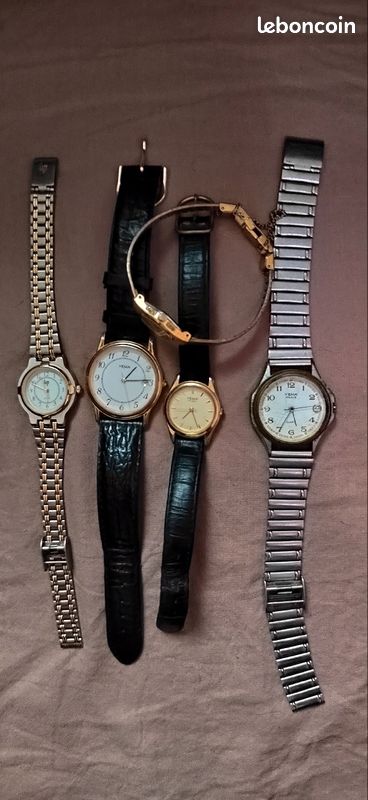 Lot montres (Lip, Yema, Casio etc) (image 1)