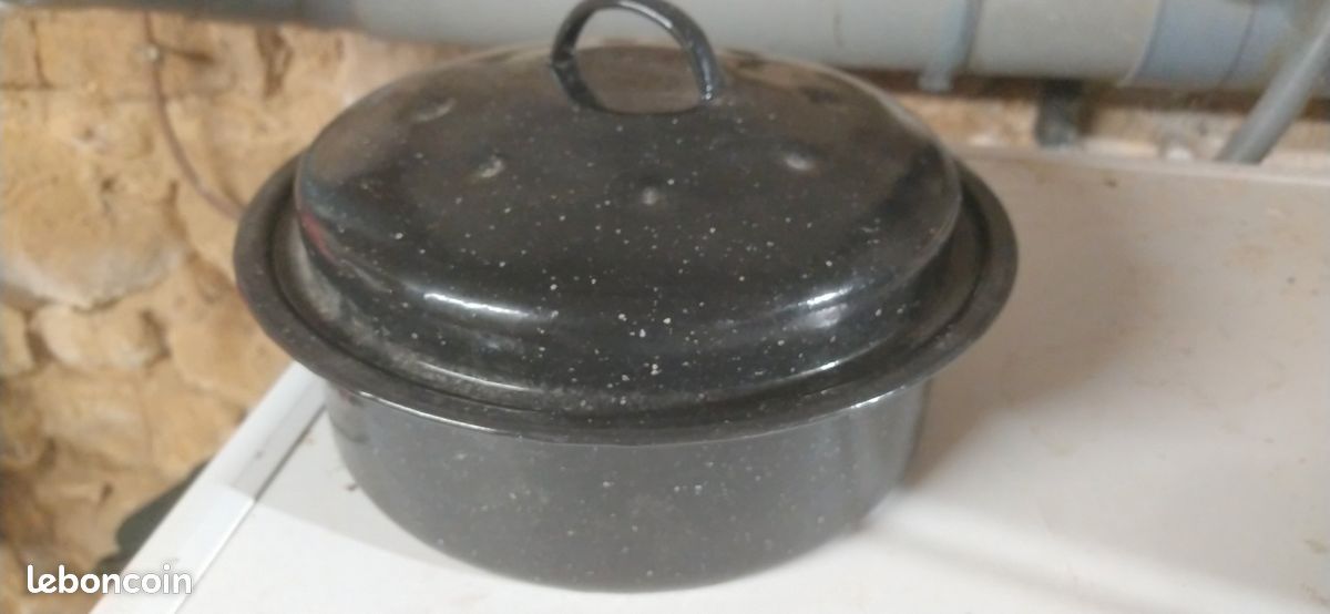 Rôtissoire émaillée en très bon état (image 1)