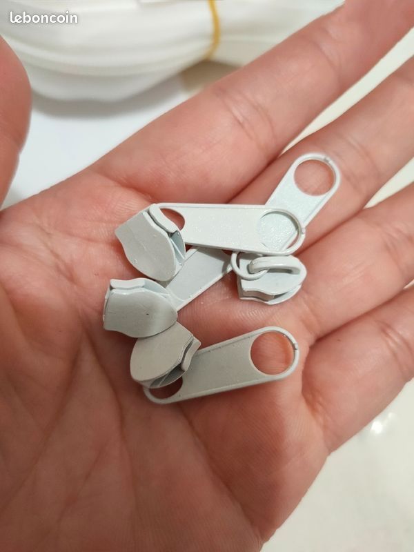 Fermeture éclair En Nylon - Lake Blue - 30 Cm - 10 Pièces - Couture