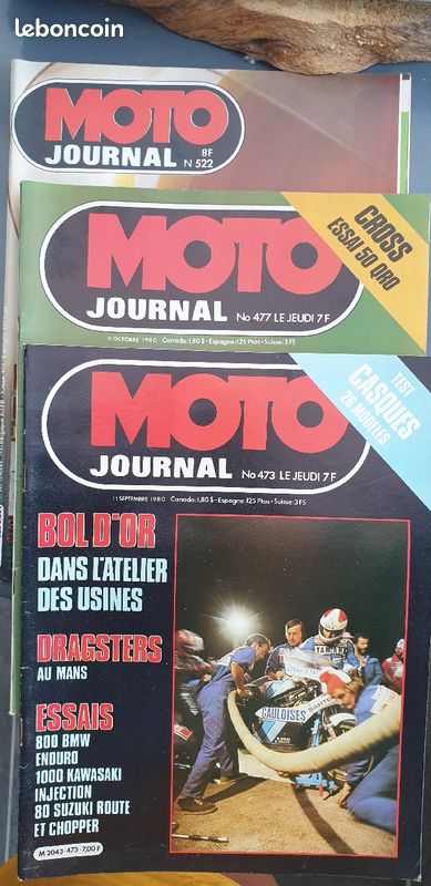 Lot de 11 moto journal (image 3)