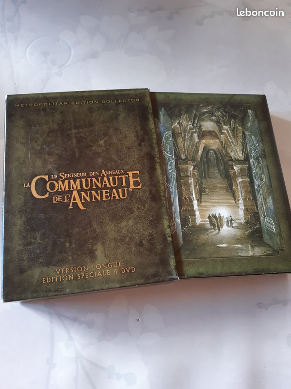 DVD Le seigneur des anneaux LOTR La communauté de l'anneau version longue (image 1)