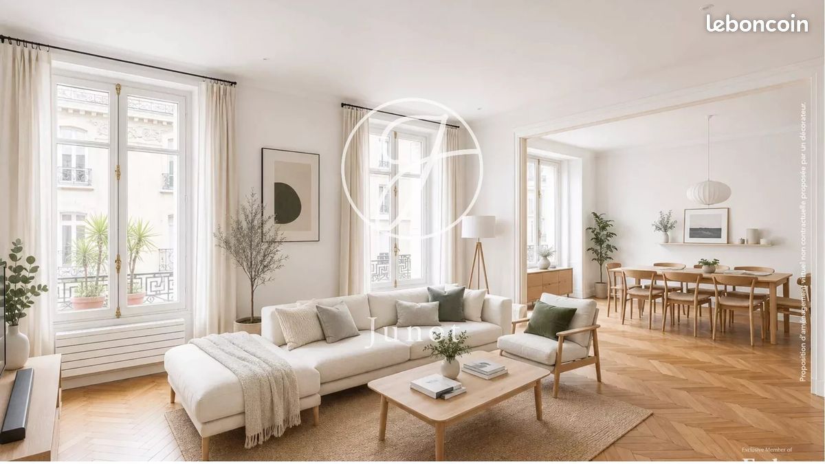 Appartement 6 pièces 193 m² · à Paris · 193 m² · 2 520 000 €