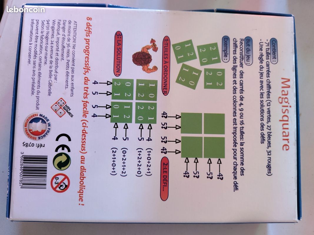 Magisquare jeu de logique maths (image 2)