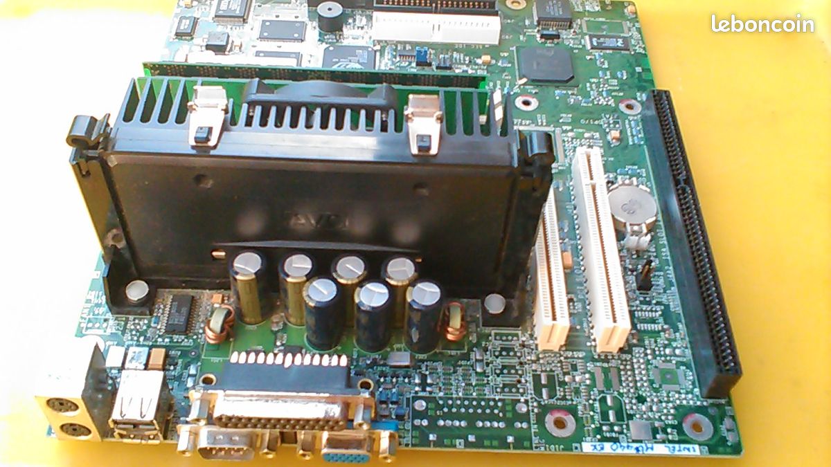 Carte mere INTEL MU440EX ( intel bx 440 ) slot 1 VINTAGE (image 4)