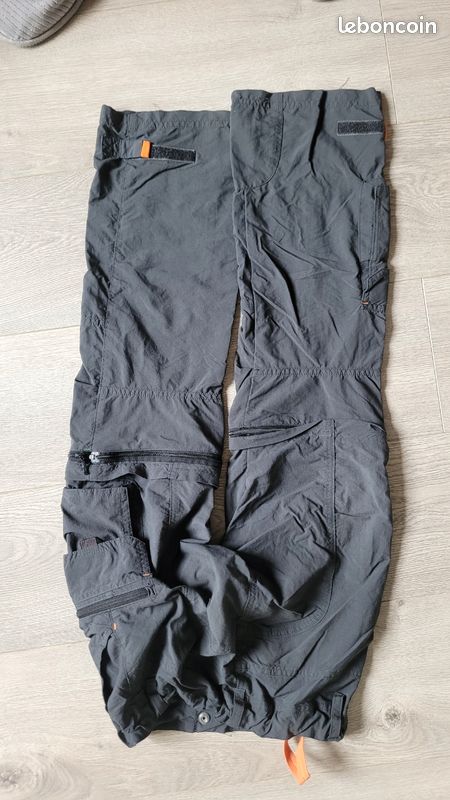 Bermuda Cargo Quechua Gris Foncé Taille 48 - Neuf Sans étiquettes
