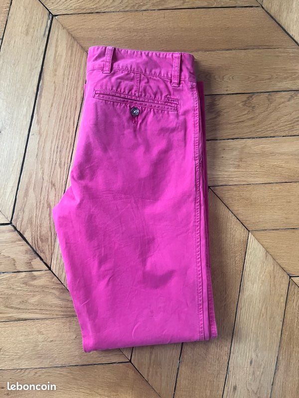 Pantalon Homme Façonnable Rose Vêtements