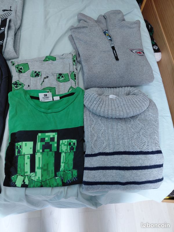 Lot vêtements garçon 14 ans - 20 articles (image 2)