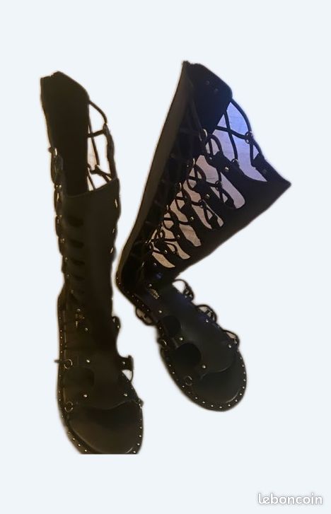 Sandales spartiates montantes Les Tropeziennes Chaussures