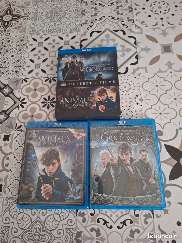 Coffret blu ray animaux fantastique (image 1)