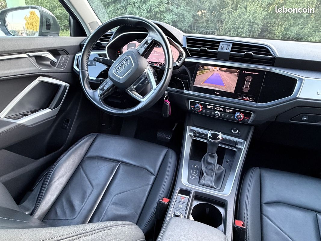 AUDI Q3 SPORTBACK 35 TFSI 150 ch S tronic 7 S line 1ère MAIN/CUIR/NAVI MMI/FULL LED/CAMERA/ACC/HISTORIQUE COMPLET/GAR (image 23)