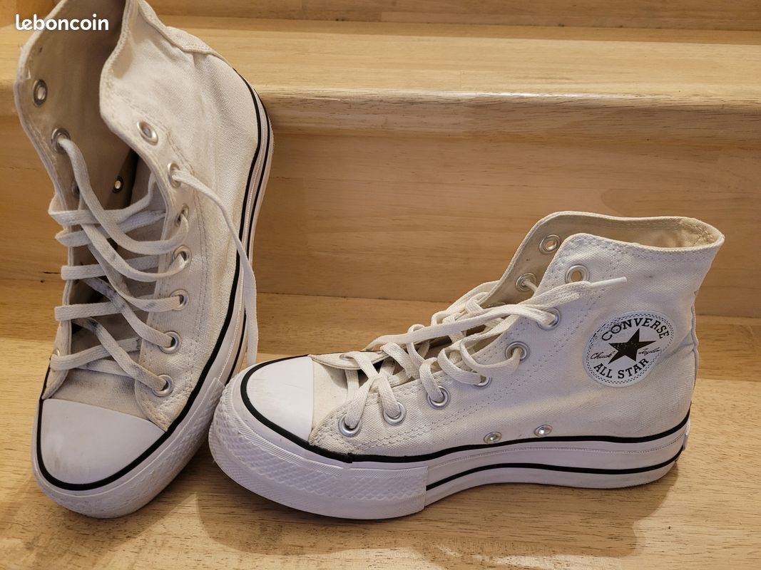 Baskets Converse Converse Plateforme Taille 37 Basket Converse - Main Image
