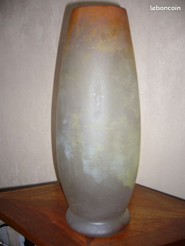 Grand vase en pâte de verre (image 3)