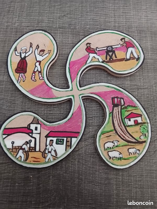 Peinture sur Palas et Croix Basques (image 8)