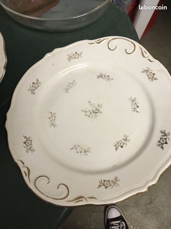 Assiettes AMANDINE des années50 (image 4)