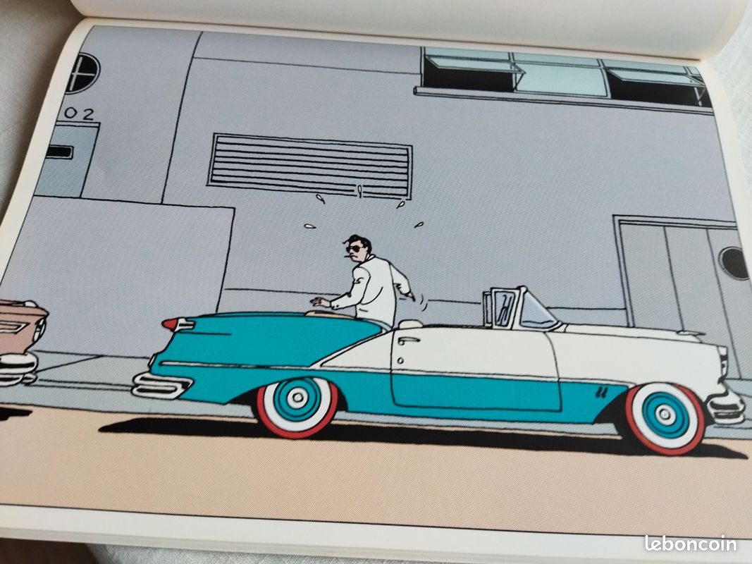 Automobiles Ted Benoit album poster 21 illustrations détachables (image 8)