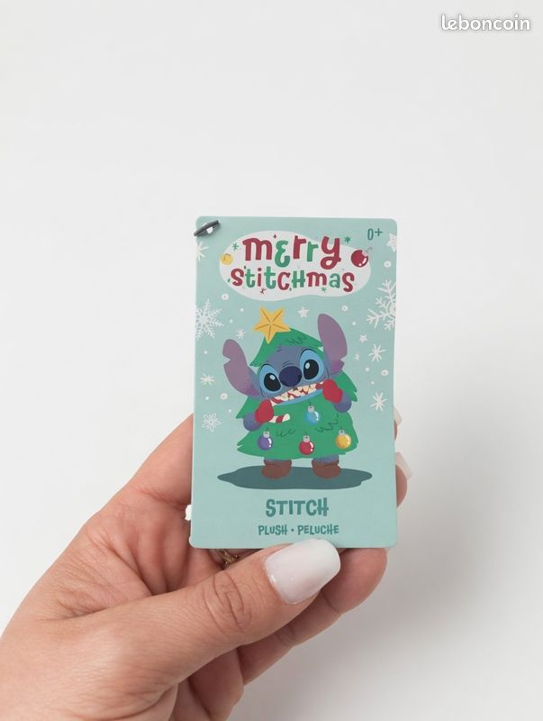 Peluche Disney Stitch Merry Stitchmas Noël NEUVE avec étiquette (image 4)